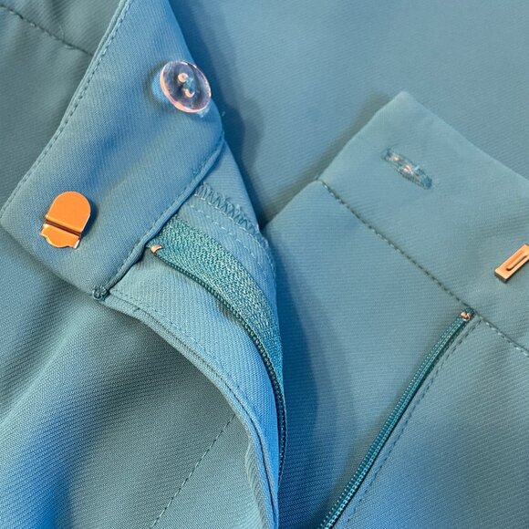 Showpo. Dress Pants Sz 10 US Blue Pockets Officecore - Picture 5 of 8